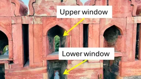 The capital's toxic air is transforming the renowned Red Fort dark, investigation reveals