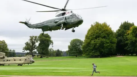 Trump Rerouted and Forced to Change Aircraft En Route to Stansted